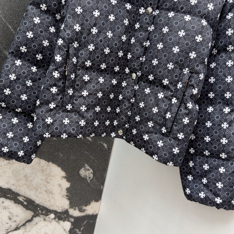 Ch*0me He**ts down jacket